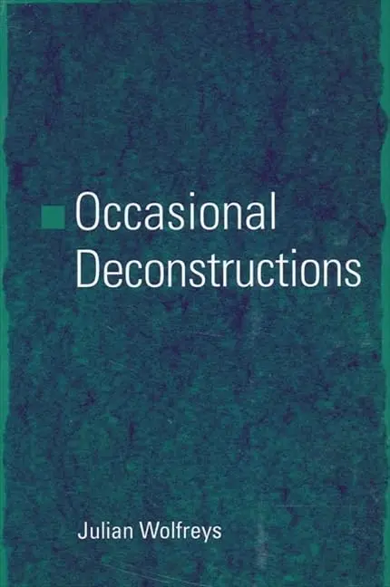 Cover of Occasional Deconstructions
