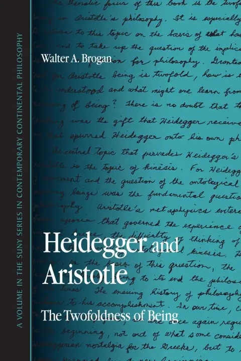 Cover of Heidegger and Aristotle