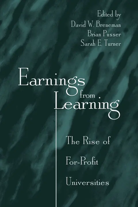 Cover of Earnings from Learning