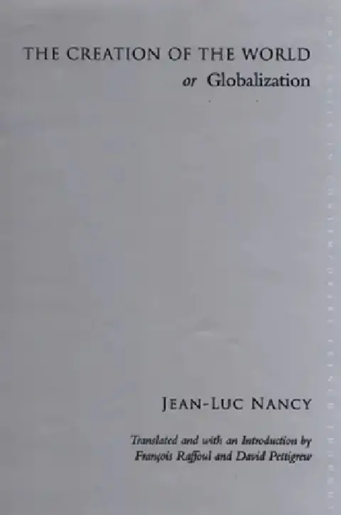 Cover of The Creation of the World or Globalization