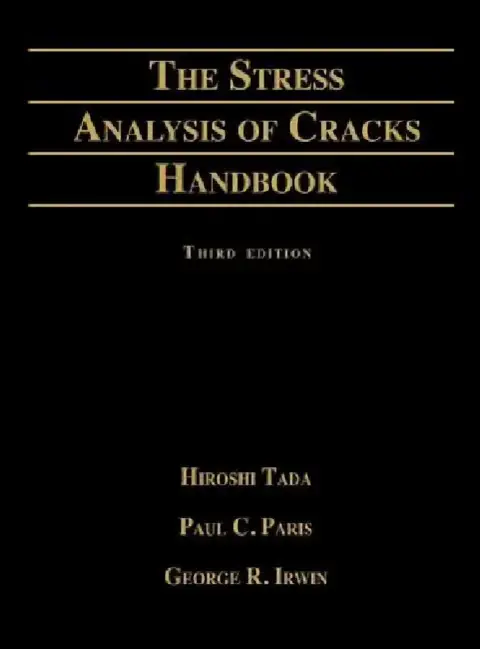 Cover of Stress Analysis of Cracks Handbook