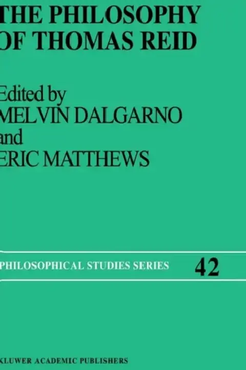 Cover of The Philosophy of Thomas Reid