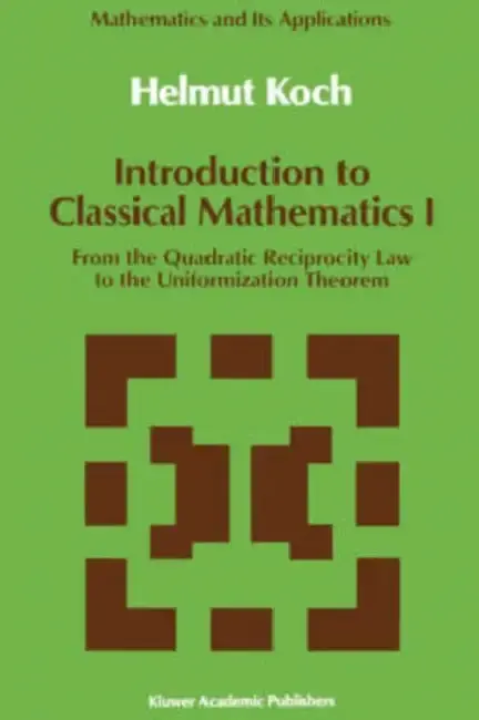 Cover of Introduction to Classical Mathematics I