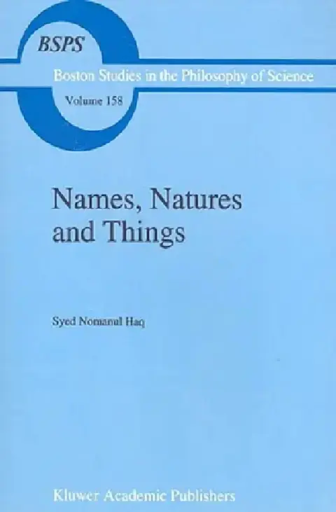 Cover of Names, Natures and Things