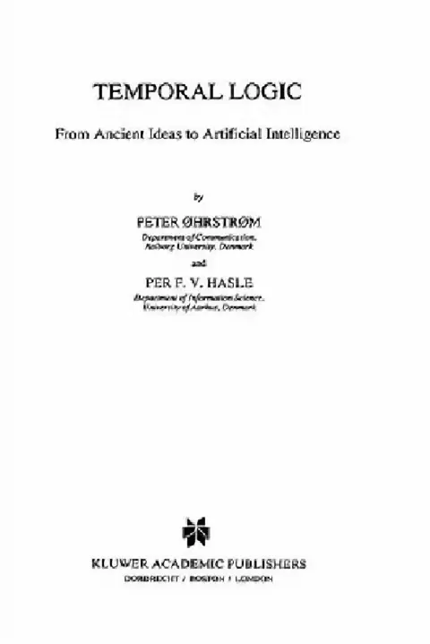 Cover of Temporal Logic