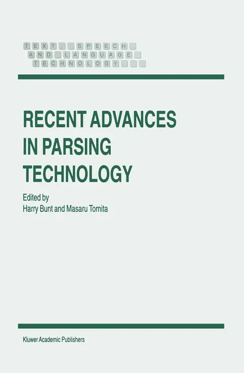 Cover of Recent Advances in Parsing Technology