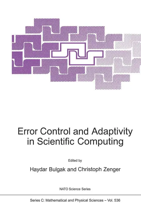 Cover of Error Control and Adaptivity in Scientific Computing