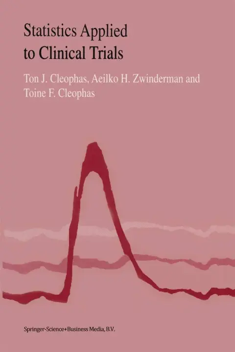 Cover of Statistics Applied to Clinical Trials