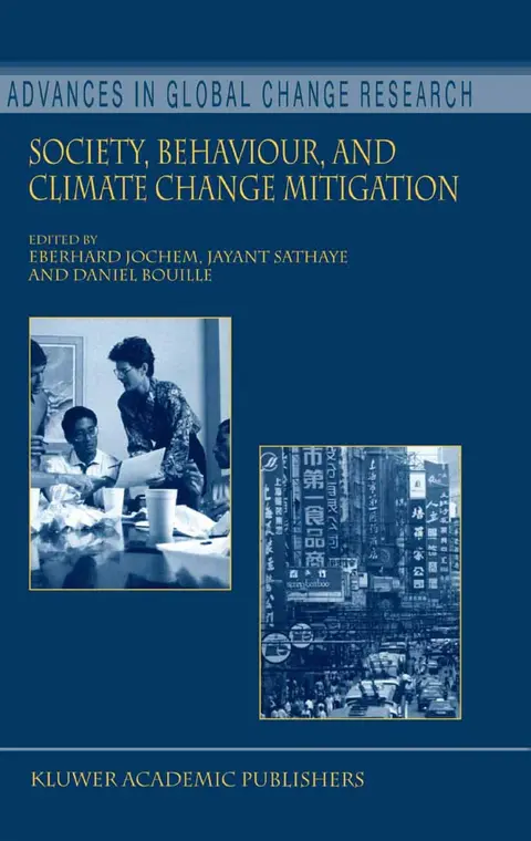 Cover of Society, Behaviour, and Climate Change Mitigation