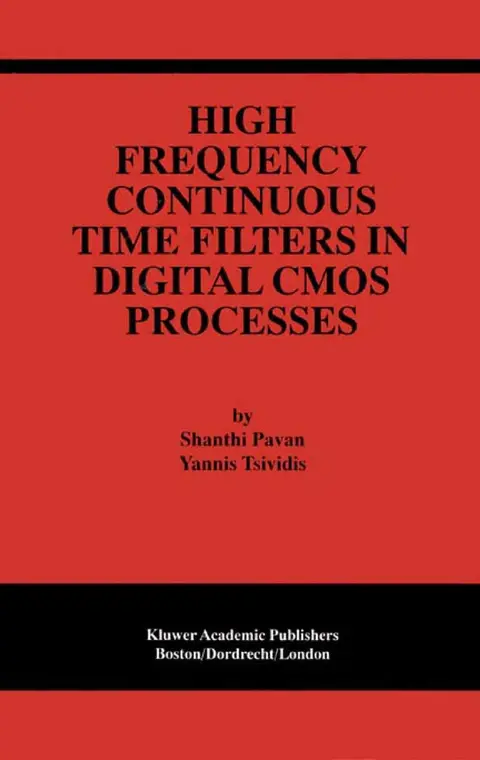 Cover of High Frequency Continuous Time Filters in Digital CMOS Processes