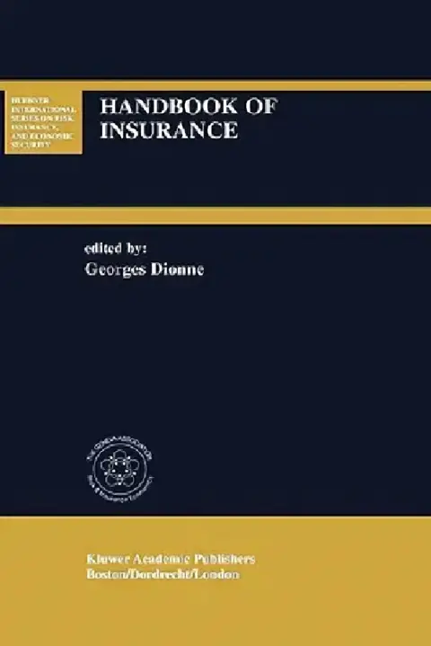 Cover of Handbook of Insurance