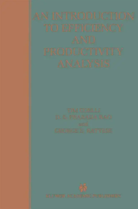 Cover of An Introduction to Efficiency and Productivity Analysis