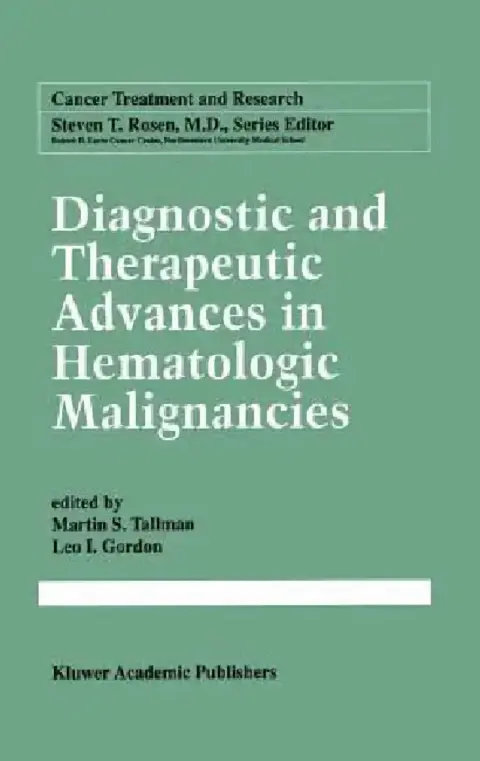 Cover of Diagnostic and Therapeutic Advances in Hematologic Malignancies