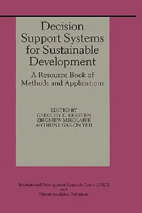 Cover of Decision Support Systems for Sustainable Development