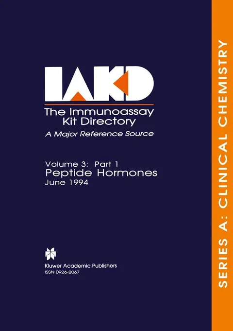 Cover of The Immunoassay Kit Directory