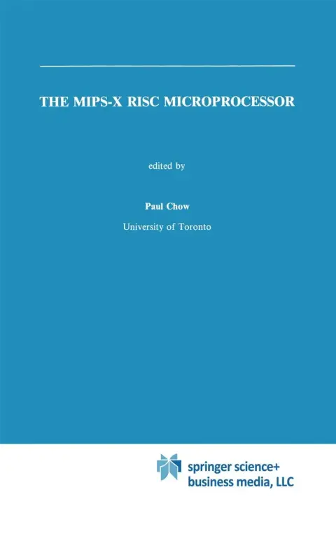 Cover of Mips-X Risc Microprocessor