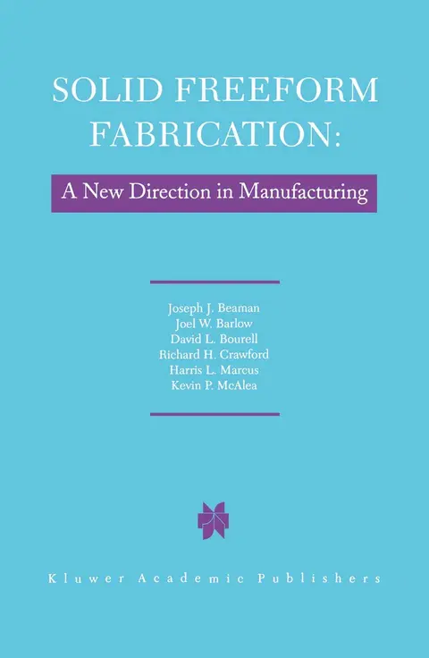 Cover of Solid Freeform Fabrication