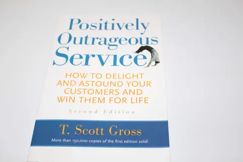 Cover of Positively Outrageous Service
