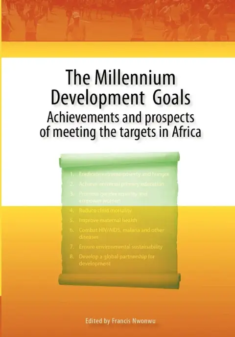 Cover of The millennium development goals