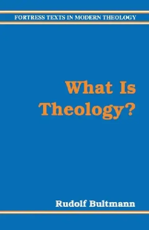 Cover of What Is Theology?