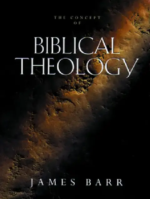 Cover of The Concept of Biblical Theology