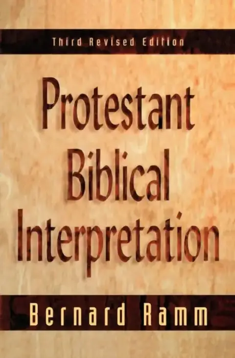 Cover of Protestant Biblical Interpretation