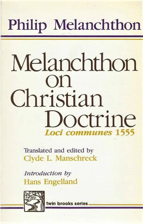 Cover of Melanchthon on Christian Doctrine