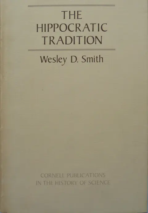 Cover of Hippocratic Tradition
