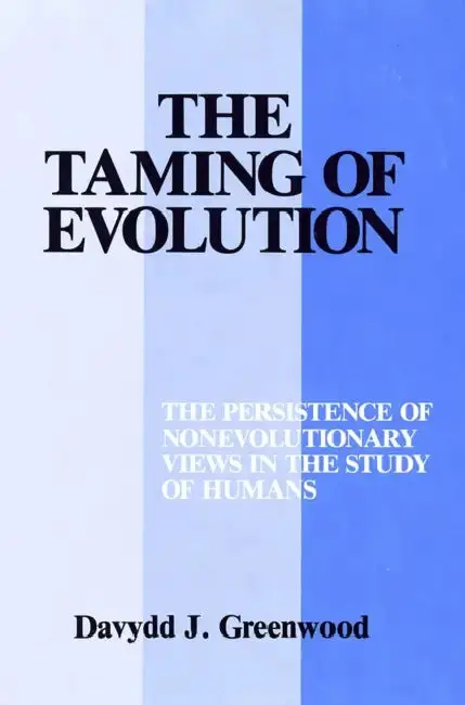 Cover of Taming of Evolution