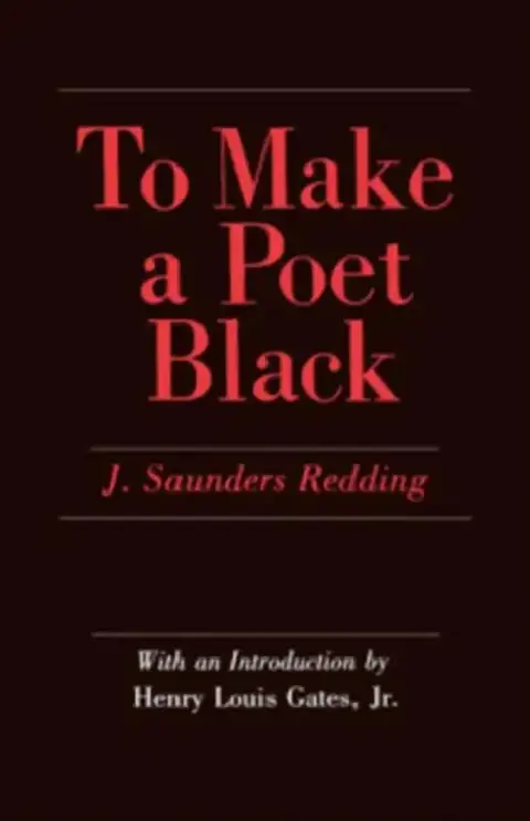 Cover of To Make a Poet Black