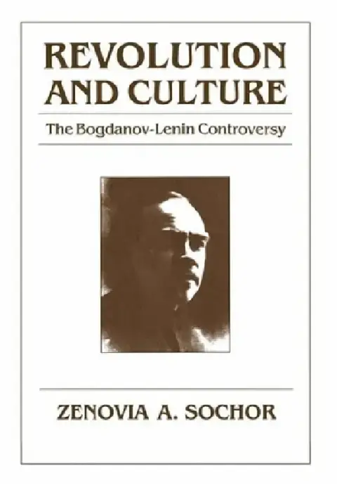 Cover of Revolution and Culture