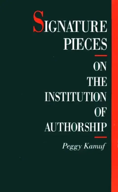 Cover of Signature Pieces