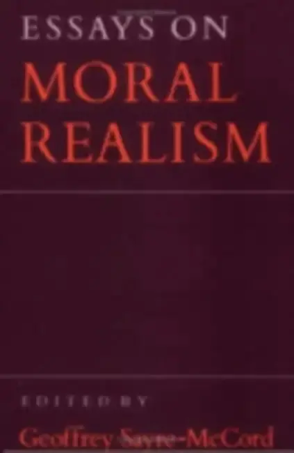 Cover of Essays on Moral Realism