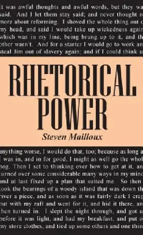 Cover of Rhetorical Power