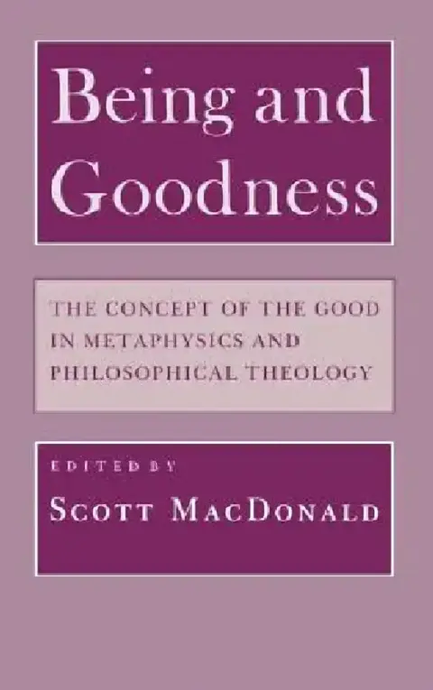 Cover of Being and Goodness