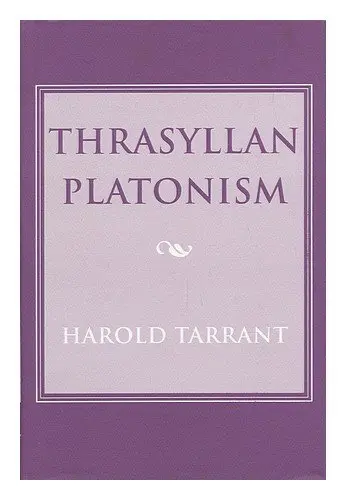 Cover of Thrasyllan Platonism