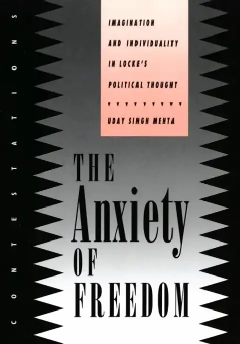 Cover of Anxiety of Freedom
