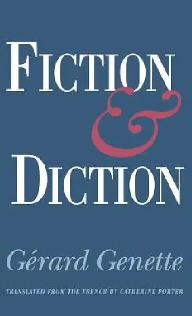 Cover of Fiction and Diction