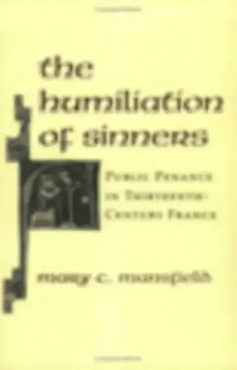 Cover of The Humiliation of Sinners