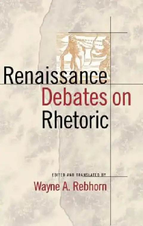 Cover of Renaissance Debates on Rhetoric