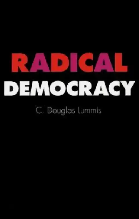 Cover of Radical Democracy