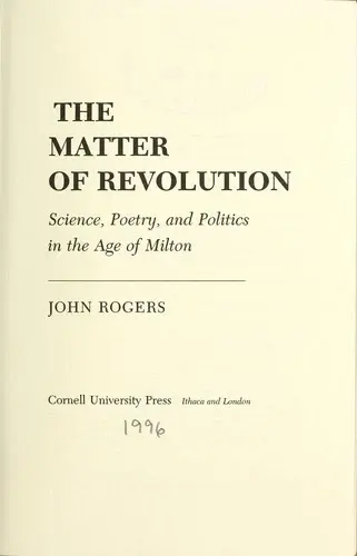 Cover of The Matter of Revolution