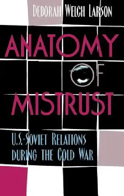 Cover of Anatomy of Mistrust
