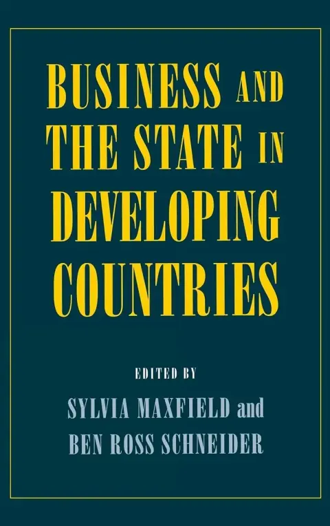 Cover of Business and the State in Developing Countries
