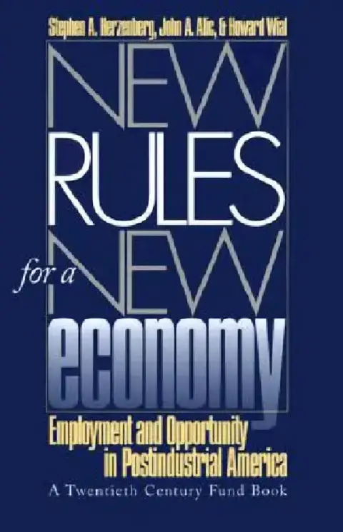 Cover of New Rules for a New Economy