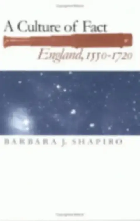 Cover of A Culture of Fact