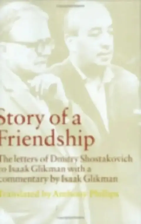 Cover of Story of a Friendship