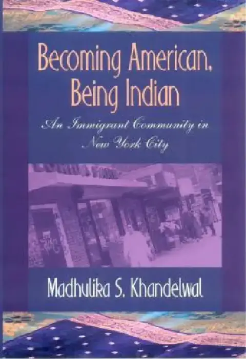 Cover of Becoming American, Being Indian