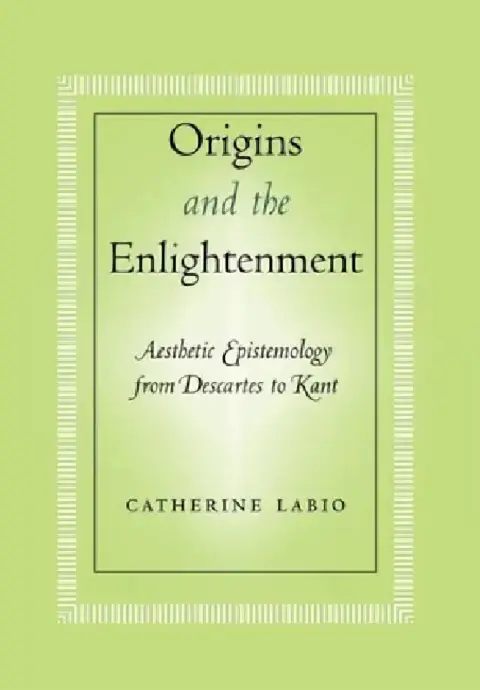 Cover of Origins and the Enlightenment