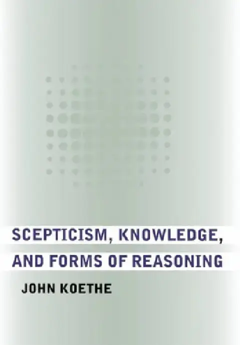 Cover of Scepticism, Knowledge, and Forms of Reasoning